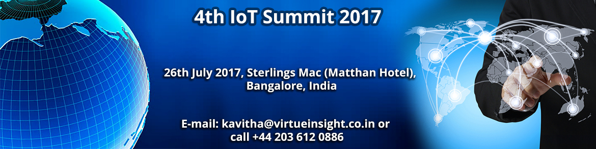  to help organisations uncover new business opportunities, outcomes and revenue streams, help move research forward to create newer technologies, discuss governance and policies and thus to create a roadmap for the evolving movement of IoT in India.